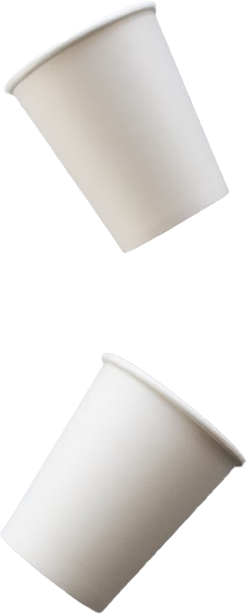 White Paper Cups